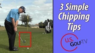 3 Easy Golf Chipping Tips Any Golfer Can Use GOLF LESSON [upl. by Blaire503]