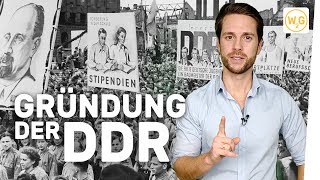 Gründung der Deutschen Demokratischen Republik DDR  Geschichte [upl. by Whall]