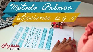 Método Palmer de Caligrafía en Español  Lecciones 4 y 5 [upl. by Connors909]