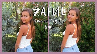 HUGE ZAFUL TRYON SPRINGSUMMER CLOTHING HAUL [upl. by Devol]