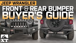 How To Choose Bumpers For Your Jeep Wrangler [upl. by Rutherford]