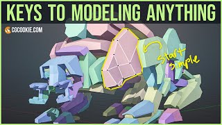 6 key principles for 3D modeling [upl. by Lissak]