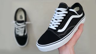 HOW TO LACE VANS OLD SKOOLS 👟🔥 [upl. by Arela599]