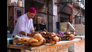 Mechoui Alley A must eat in Marrakech Morocco [upl. by Elberfeld]