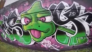 Graffiti  GREEN GECKO  COSEY [upl. by Adian]