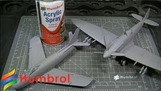 Humbrol  How To Use  Spray Primer [upl. by Tobin]