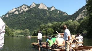 Dunajec  spływ Dunajcem [upl. by Lemaceon]