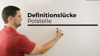 Definitionslücke Polstelle Hebbare Lücke Übersicht  Mathe by Daniel Jung [upl. by Lladnew990]