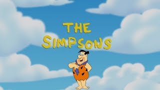 The Flintstones References in The Simpsons UPDATED [upl. by Garlaand858]