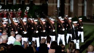 US Marines On Parade Pass in Review  13 [upl. by Alatea]