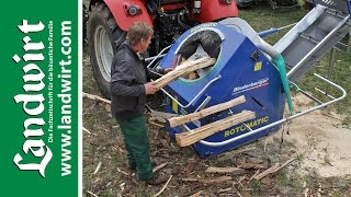 Binderberger Trommelsäge Rotomatic EZ  landwirtcom [upl. by Aerised]