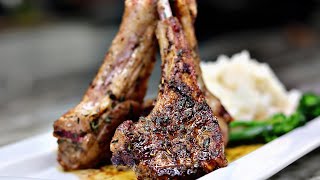 Garlic and Herb Crusted LAMB CHOPS RECIPE Very Delicious amp Juicy [upl. by Siloa909]