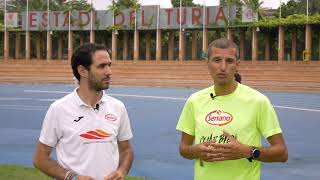 Aprendiendo de Atletismo con Serrano 1500 m [upl. by Laenahtan]