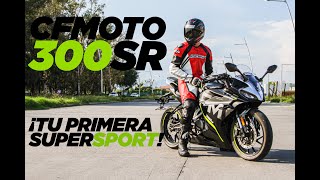 CFMOTO 300SR PRUEBA ACTIVA [upl. by Annekahs]