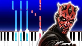 Star Wars  Duel of the Fates Piano Tutorial [upl. by Aettam]