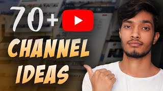 70 Ideas to Start a YouTube Channel and Earn Money Online  Deepak Daiya [upl. by Peale]