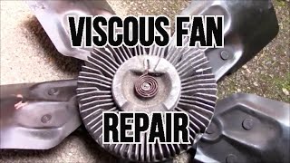 How to repair a viscous fan [upl. by Livi]