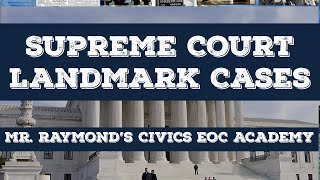 Landmark Supreme Court Cases 311 [upl. by Garretson]