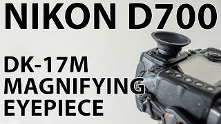 Nikon DK17M magnification eyepiece [upl. by Ajnat]