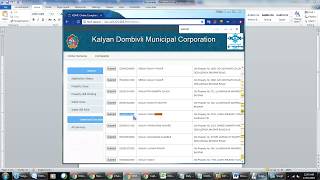 HOW TO PRINT PROPERTY TAX BILL  ONLINE  KALYAN DOMBIVALI  NO AUDIO [upl. by Coltun]