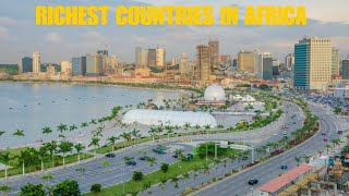 Top 10 Richest Countries in Africa By GDP [upl. by Aramen262]