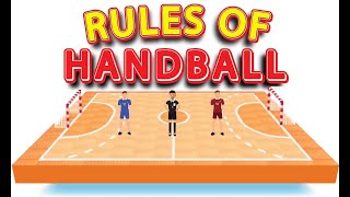 Rules of Handball  HANDBALL Rules  How to Play HandBall [upl. by Winser551]