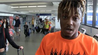 Rare Footage of Juice WRLD LAST WORDS having a seizure in Chicagos Midway Airport [upl. by Yattirb]