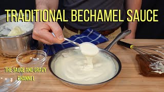 Traditional Bechamel  Bechamel  How to Make a Bechamel Sauce  Bechamel Sauce  White Sauce [upl. by Tien]