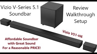 Vizio VSeries 51 Soundbar  Review  Walkthrough  Setup  Dec 2020 [upl. by Rednav]