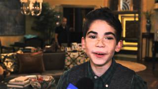 Cameron Boyce On Set Jessie Interview [upl. by Arten]