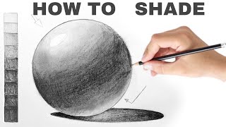 How To Shade A Drawing  Full Tutorial [upl. by Aluino]