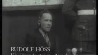 Nuremberg Trial Day 108 1946 Rudolf Hoess Testimony Complete [upl. by Manara]