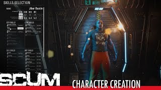 SCUM  Character Creation amp Customization [upl. by Nnaillek405]