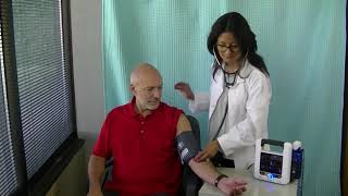 Taking Automatic and Manual Blood Pressure Measurements [upl. by Thorma757]