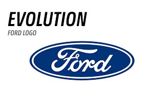 Ford  Logo Evolution  4enthusiasts [upl. by Ocihc]