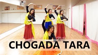 CHOGADA TARA dance  Loveyatri  Dandiya choreography [upl. by Aneis]