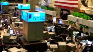 Trading Floor at New York Stock Exchange NYSE [upl. by Ehav281]