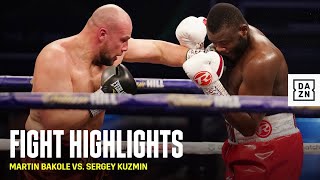 HIGHLIGHTS  Martin Bakole vs Sergey Kuzmin [upl. by Kaylyn781]