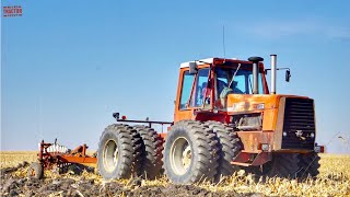 MASSEY FERGUSON 4880 Tractor Plowing [upl. by Eleinad]