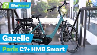 Gazelle Paris C7 Plus HMB Smart  BikeFriend Productvideo [upl. by Gadmon549]