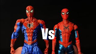 Shfiguarts Vs Revoltech SpiderMan [upl. by Adriana]