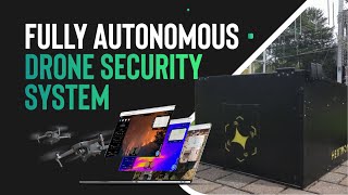 Drone Security System Fully Autonomous Solution Integrated with DiaB Hardware [upl. by Klemperer853]