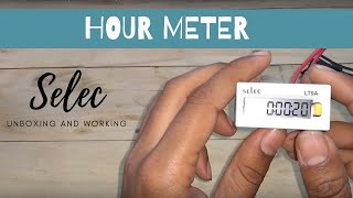 How to use Selec Meter  Hour Meter Time Totaliser [upl. by Lraep348]