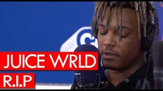 RIP Juice WRLD  best of his legendary freestyles on Westwood [upl. by Arym]