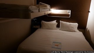 Norwegian Escape Inside Stateroom Tour HD [upl. by Katusha597]