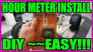 How To Install an Hour Meter  EASY [upl. by Slyke]