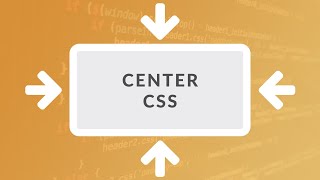 How to Center in CSS  EASY  Center Div and Text Vertically and Horizontally [upl. by Ailemaj]