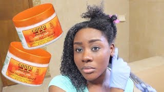 CANTU for Natural Hair Deep Treatment Masque REVIEW Amiko Tyye [upl. by Alissa]