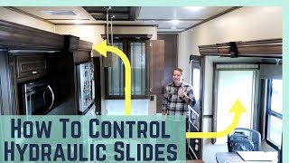 How to RV Individually Control Your Lippert Hydraulic Slides  RV Living [upl. by Okihsoy]