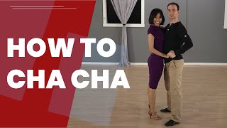 How to Cha Cha Dance For Beginners [upl. by Yanad]